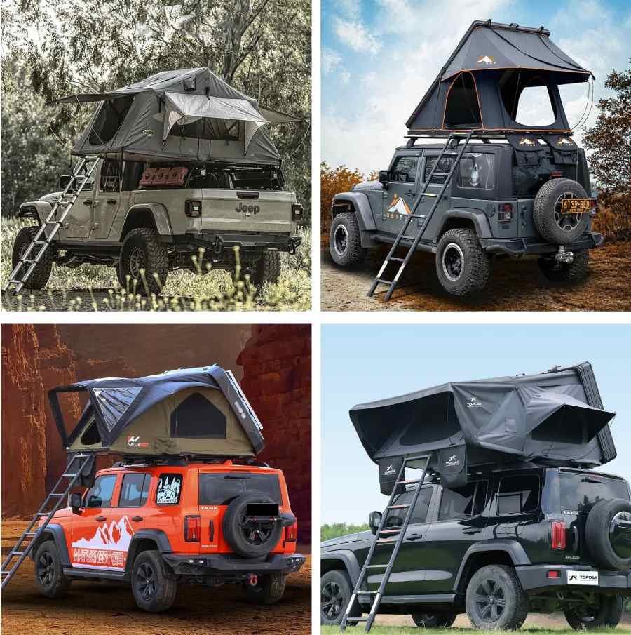4 Major Rooftop Tent Styles
